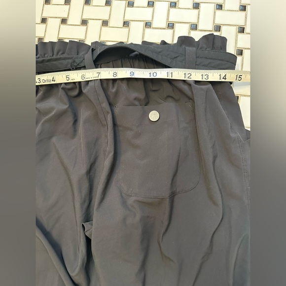 Athleta Charcoal Elastic Waist Pants - Picture 4 of 5